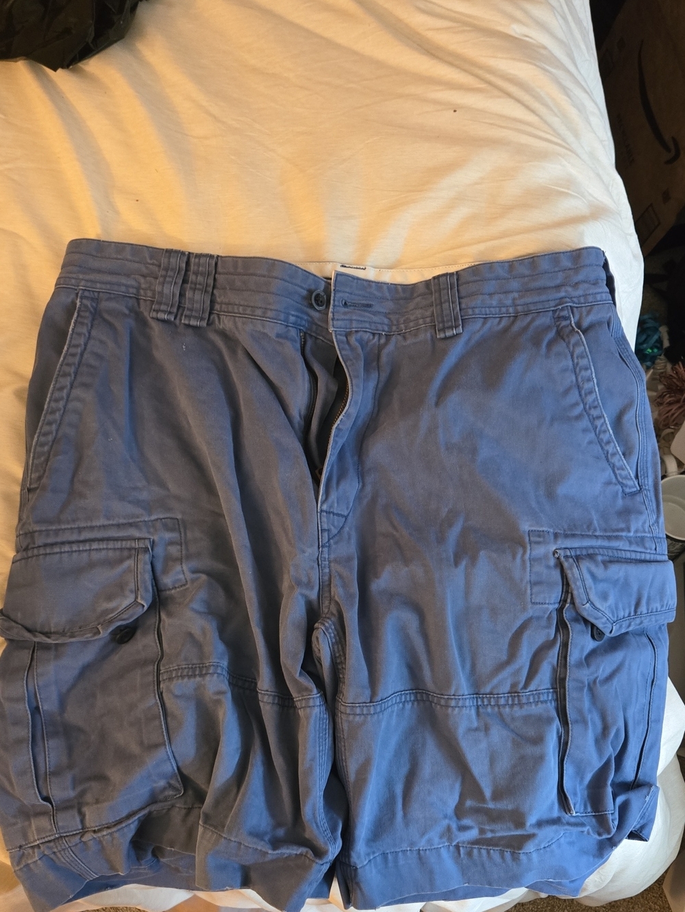 Polo by Ralph Lauren Navy and Cream Waistband Shorts